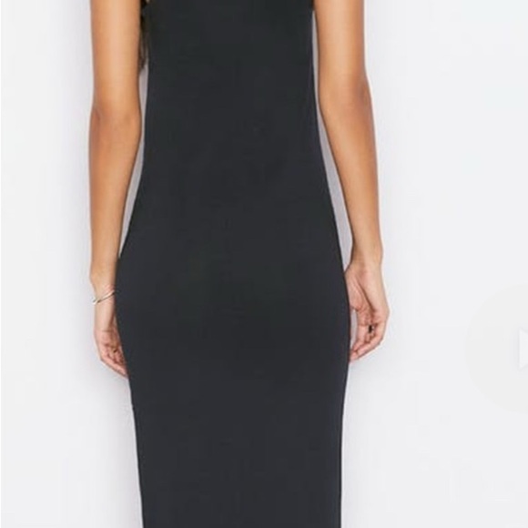 Frame Denim Black Maxi Dress S with built in bra - Picture 4 of 4